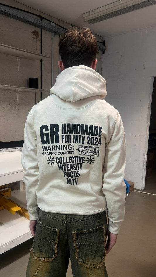 Sonderedition Gib Rillé & MTV: Hoodie GR Off White